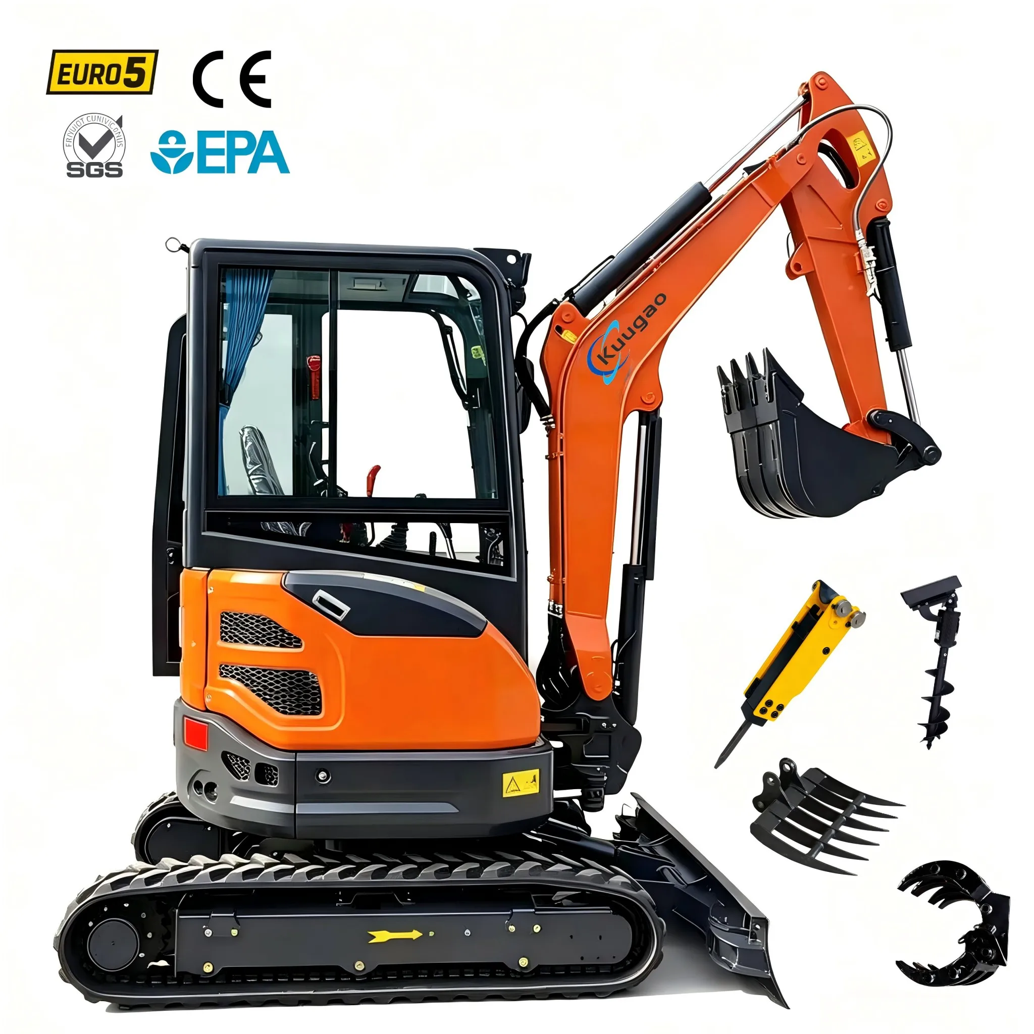 Mini Excavator 2.5 Ton EURO 5 Engine Cheap Crawler 2 Ton Home Digger 3 T Bagger Farm Use for Sale Customizable Free Shipping
Mini Excavator 2.5 Ton EURO 5 Engine Cheap Crawler 2 Ton Home Digger 3 T Bagger Farm Use for Sale Customizable Free Shipping