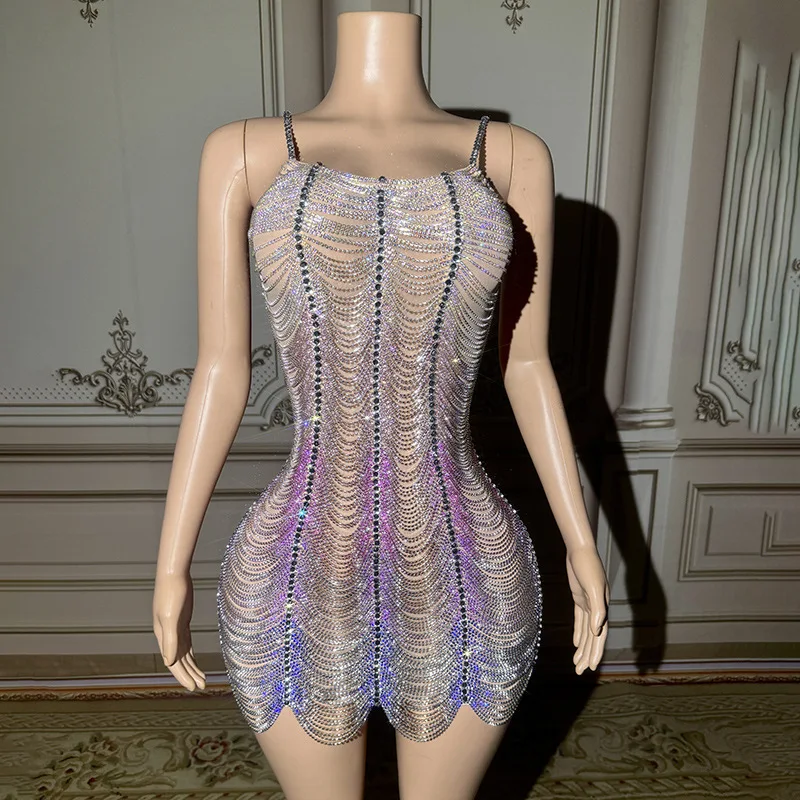Novance2024 Heavy Industry Seaside Resort Nightclub Bar Full Diamond Slim Fit Dress Banquet Party Evening Dress
Novance2024 Heavy Industry Seaside Resort Nightclub Bar Full Diamond Slim Fit Dress Banquet Party Evening Dress