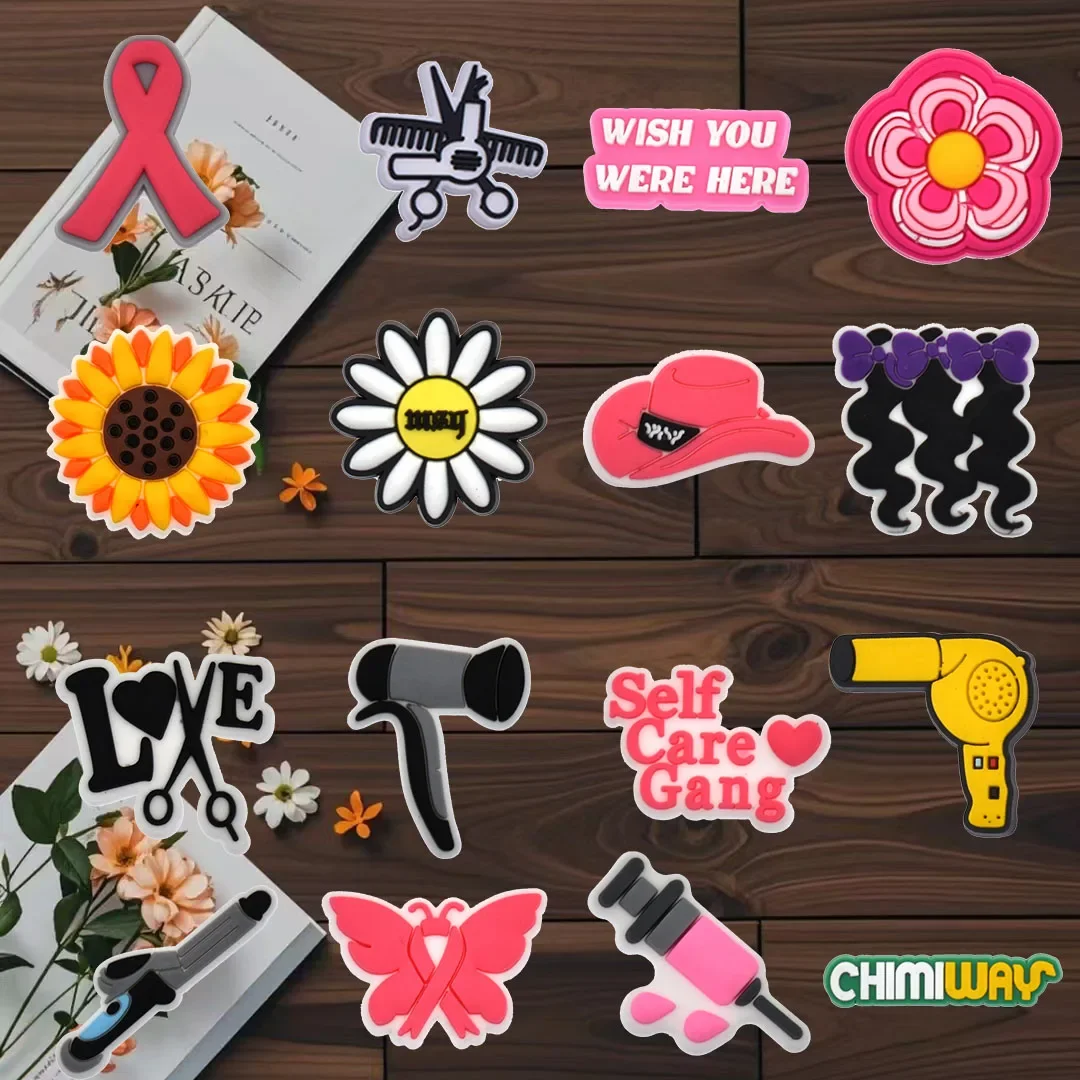 100Pcs Bulk Shoe Charms for Crocs Accessories Hairdressing Tools Shoes Charm for Croc Decorations Pins Men Jeans Woman Clogs
100Pcs Bulk Shoe Charms for Crocs Accessories Hairdressing Tools Shoes Charm for Croc Decorations Pins Men Jeans Woman Clogs