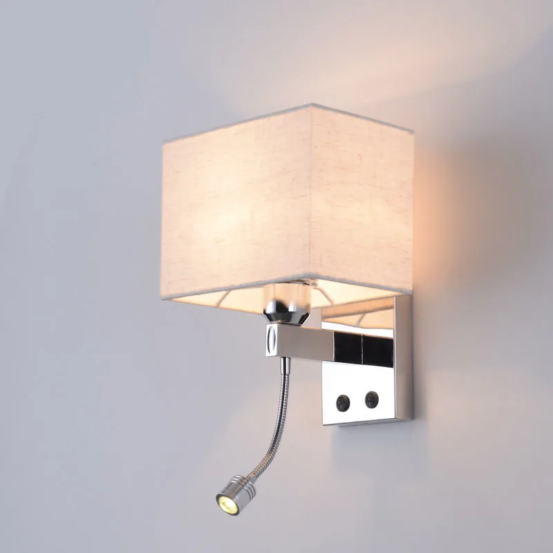Wall lamp Led modern home decoration light Fabric stainless steel body Wall Sconce Indoor Living Room bedroom lamp Lighting
Wall lamp Led modern home decoration light Fabric stainless steel body Wall Sconce Indoor Living Room bedroom lamp Lighting