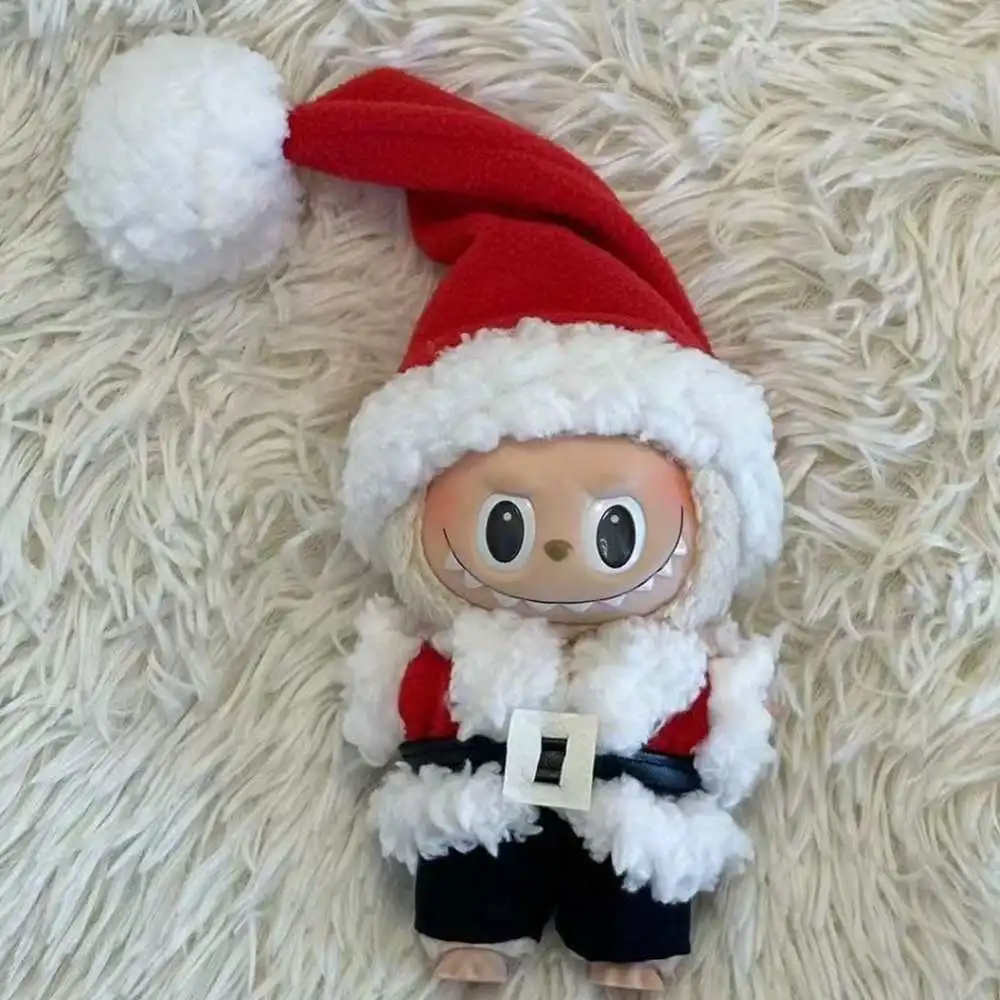 Cute Doll Clothes Accessories Christmas Santa Claus Dress Up Outfit for 17cm Labubu V2 Mini Doll Clothing Doll Accessories Gift
Cute Doll Clothes Accessories Christmas Santa Claus Dress Up Outfit for 17cm Labubu V2 Mini Doll Clothing Doll Accessories Gift