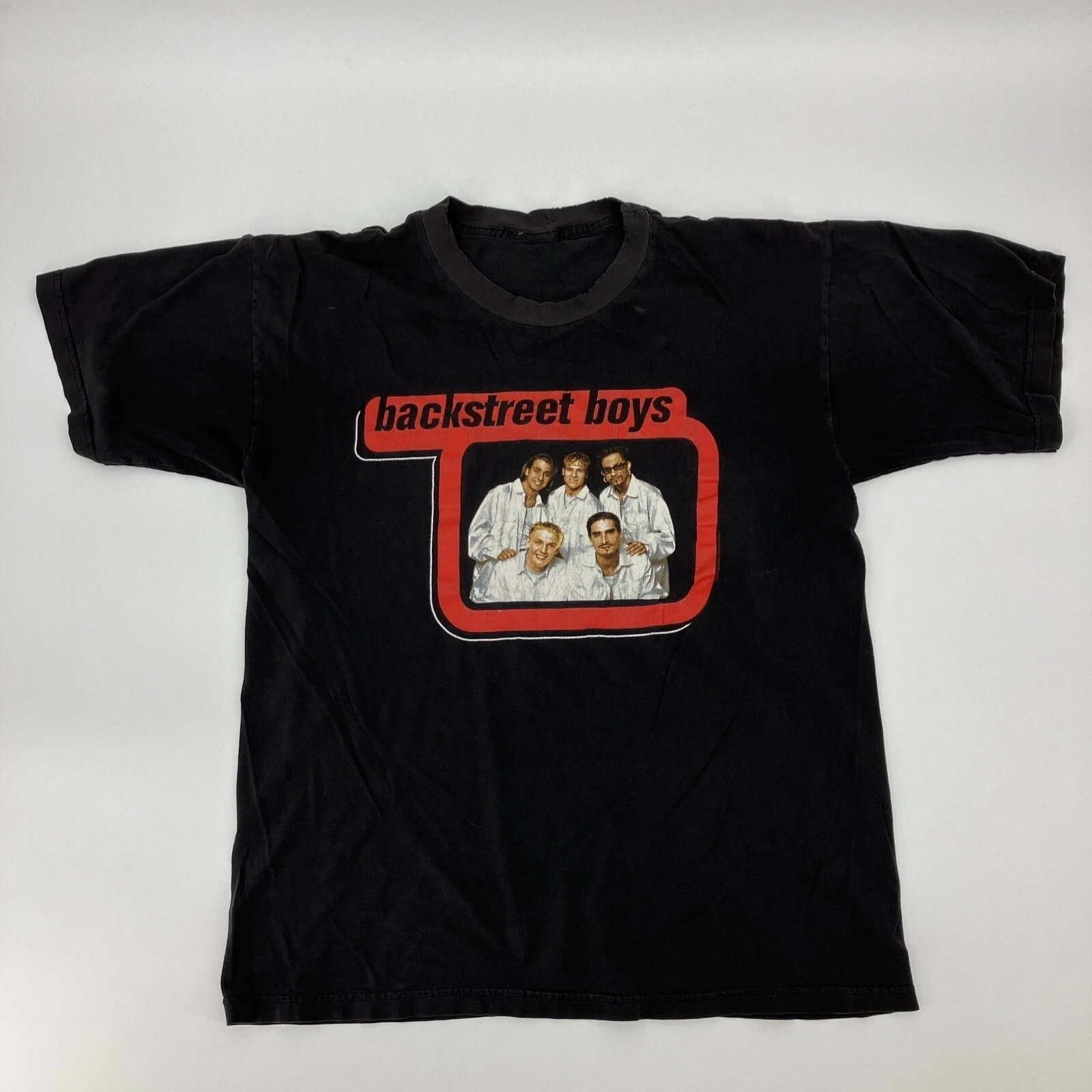 Authentic Vintage 1998 Backstreet Boys Back/front Tour Shirt American T-shirt Men Hip-hop Short-sleeved Women Cotton Top
Authentic Vintage 1998 Backstreet Boys Back/front Tour Shirt American T-shirt Men Hip-hop Short-sleeved Women Cotton Top