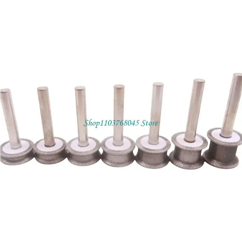 R53F Precise Concave Diamonds Grinding Wheel For Intricate Glass Designs 6mm Shank
R53F Precise Concave Diamonds Grinding Wheel For Intricate Glass Designs 6mm Shank