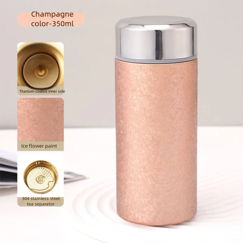 Pocket Mini Titanium Coated Thermos Bottle Light Luxury Portable Insulated Water Cup High Value Healthy Drinking Mug Men Women
Pocket Mini Titanium Coated Thermos Bottle Light Luxury Portable Insulated Water Cup High Value Healthy Drinking Mug Men Women