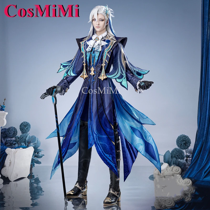 CosMiMi Game Genshin Impact Neuvillette Cosplay Costume Fashion Handsome Combat Uniforms Carnival Party Role Play Clothing S-XXL
CosMiMi Game Genshin Impact Neuvillette Cosplay Costume Fashion Handsome Combat Uniforms Carnival Party Role Play Clothing S-XXL