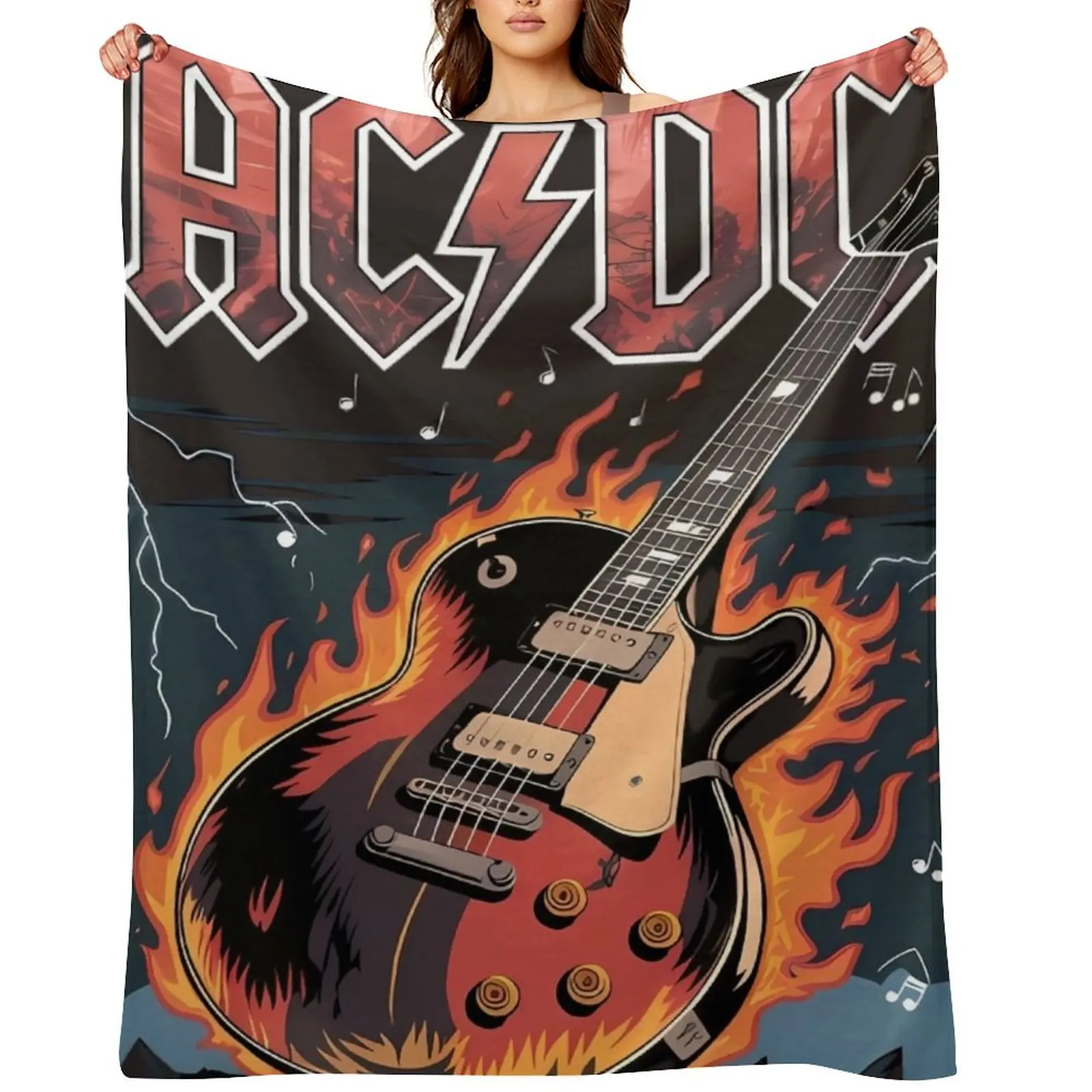 Rock 'n roll Guitar Throw Blanket Luxury Plush Soft Thins Blankets
Rock 'n roll Guitar Throw Blanket Luxury Plush Soft Thins Blankets