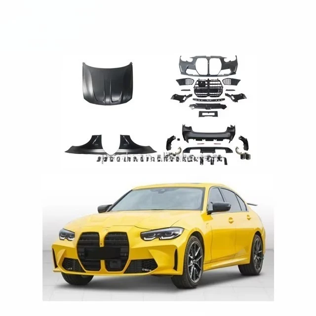 For 19-24 3 Series G20 G28 Upgrade to M3 BodyKit Front Rear Bumper Front Grille Front Lip Spoiler Fender Hood
For 19-24 3 Series G20 G28 Upgrade to M3 BodyKit Front Rear Bumper Front Grille Front Lip Spoiler Fender Hood