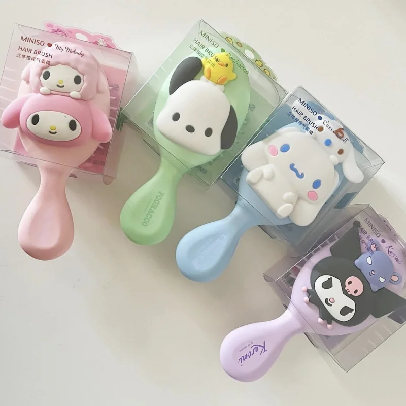 Sanouli Kawaii Pochacco Air Cushion Comb My Melody Kuromi Student Cartoon Female Massage Hair Comb Portable Curly Hair Comb Gift
Sanouli Kawaii Pochacco Air Cushion Comb My Melody Kuromi Student Cartoon Female Massage Hair Comb Portable Curly Hair Comb Gift