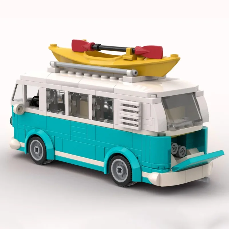 Vintage T1 Camper Van Figurine Set, MOC Technical 309PCS Classic Vehicle Model, Creative DIY Assembly Home Decor Shelf Display
Vintage T1 Camper Van Figurine Set, MOC Technical 309PCS Classic Vehicle Model, Creative DIY Assembly Home Decor Shelf Display