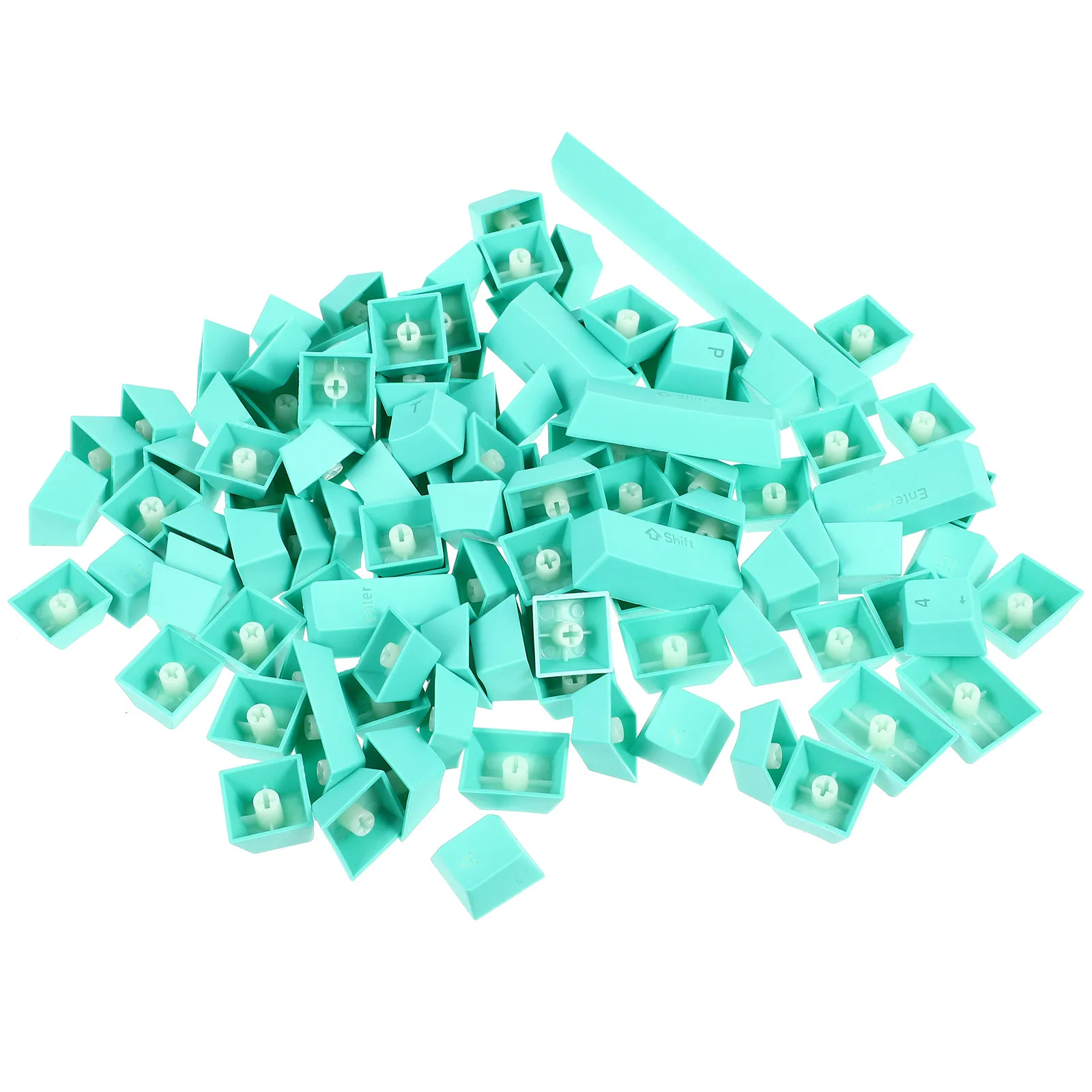 1 set Pbt Keyboard Caps Premium Material Mechanical Keycaps Ergonomic Design Replacement For Pc Computer Key Caps Decorative