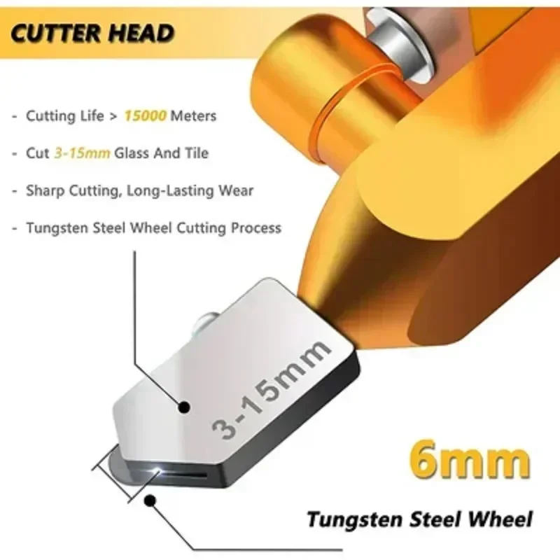 Professional Hand Tile Ceramic Glass Cuttin Glass Construction Tool 2-in-1 Tile Perfect Opener & Cut Portable Diamond Cutter For
Professional Hand Tile Ceramic Glass Cuttin Glass Construction Tool 2-in-1 Tile Perfect Opener & Cut Portable Diamond Cutter For
