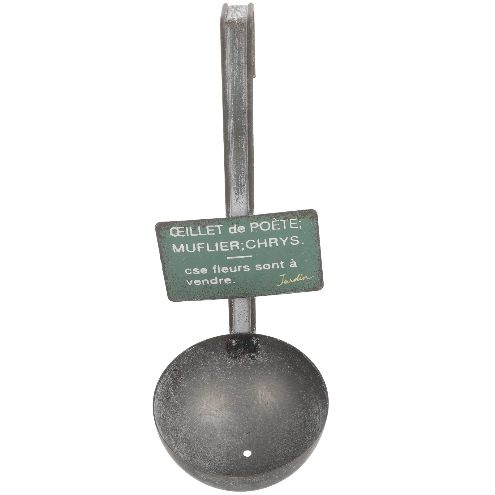 Iron Flower Pot Spoon Shape Hanging Planter for Outdoor Indoor Plants Decorative Garden Container Cute Succulent Bucket
Iron Flower Pot Spoon Shape Hanging Planter for Outdoor Indoor Plants Decorative Garden Container Cute Succulent Bucket