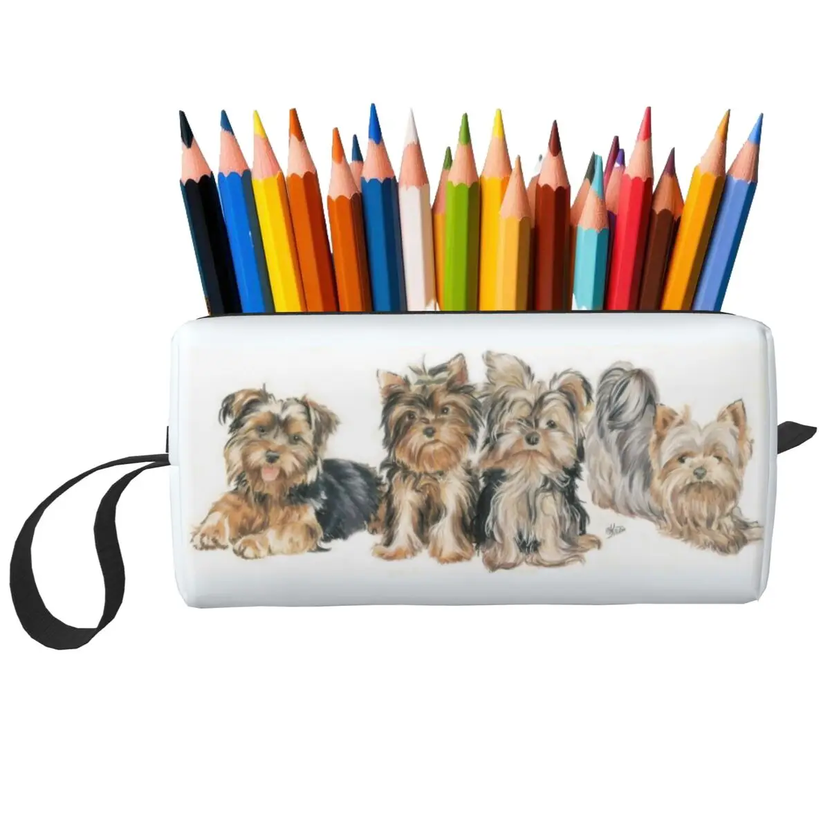 Yorkshire Terrier Puppies Pencil Case for Boy Girl Gifts Pen Box Pencil Bag Stationery Supplies Travel Women Cosmetic Bag
Yorkshire Terrier Puppies Pencil Case for Boy Girl Gifts Pen Box Pencil Bag Stationery Supplies Travel Women Cosmetic Bag
