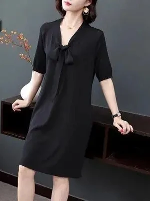 plus Size Summer Dress Women's Loose Slimming A-Line Skirt Short Sleeve High Waist Straight Cut Korean Style Polyester Fiber
plus Size Summer Dress Women's Loose Slimming A-Line Skirt Short Sleeve High Waist Straight Cut Korean Style Polyester Fiber