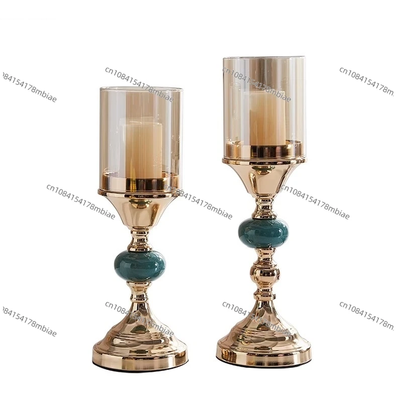 Simple Metal Glass Candle Holder Living Room Desktop Romantic Decoration Household Container
Simple Metal Glass Candle Holder Living Room Desktop Romantic Decoration Household Container