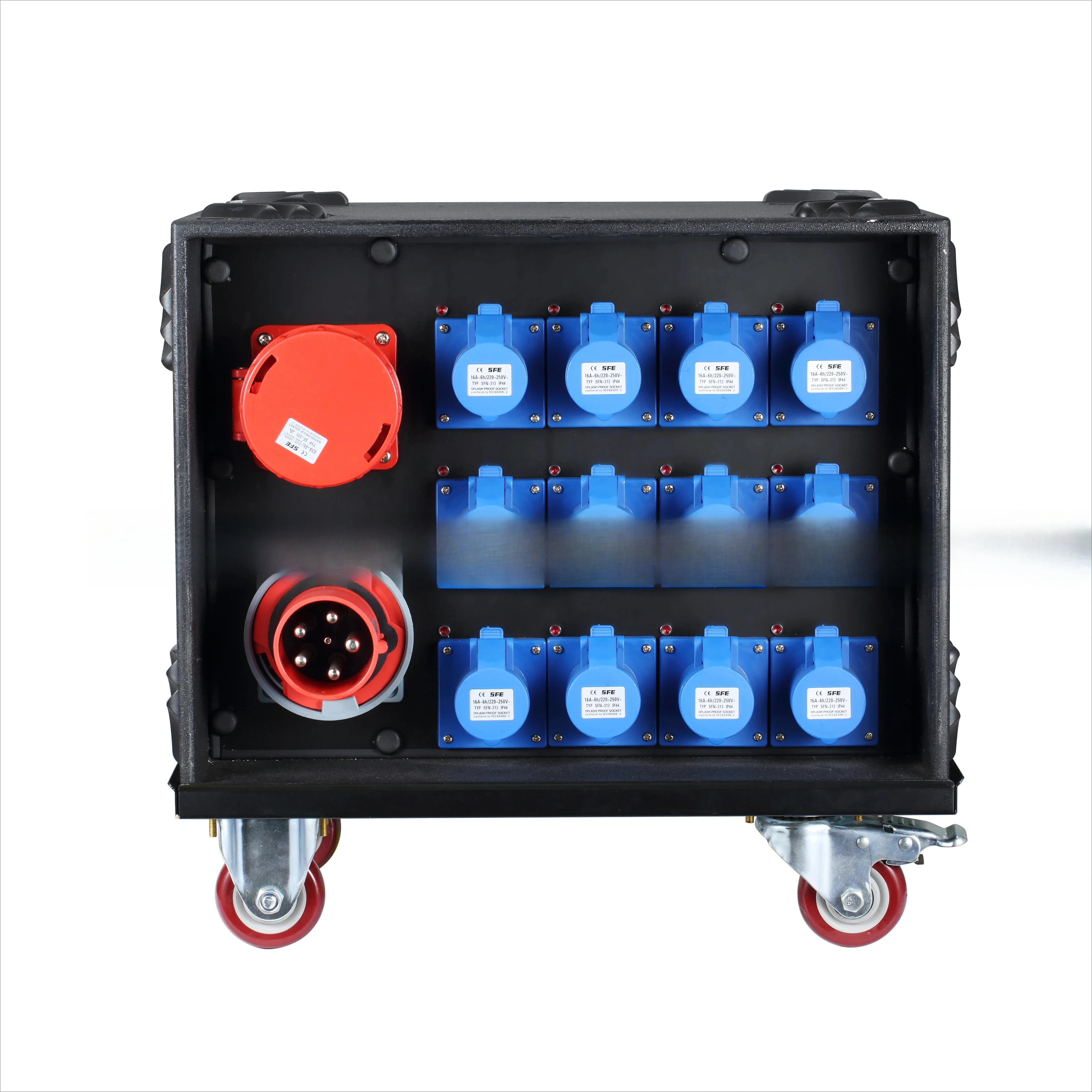 Waterproof 380V Audio Lighting Power Distro Box Equipment 63A CEE Power Supply Electrical Box
Waterproof 380V Audio Lighting Power Distro Box Equipment 63A CEE Power Supply Electrical Box