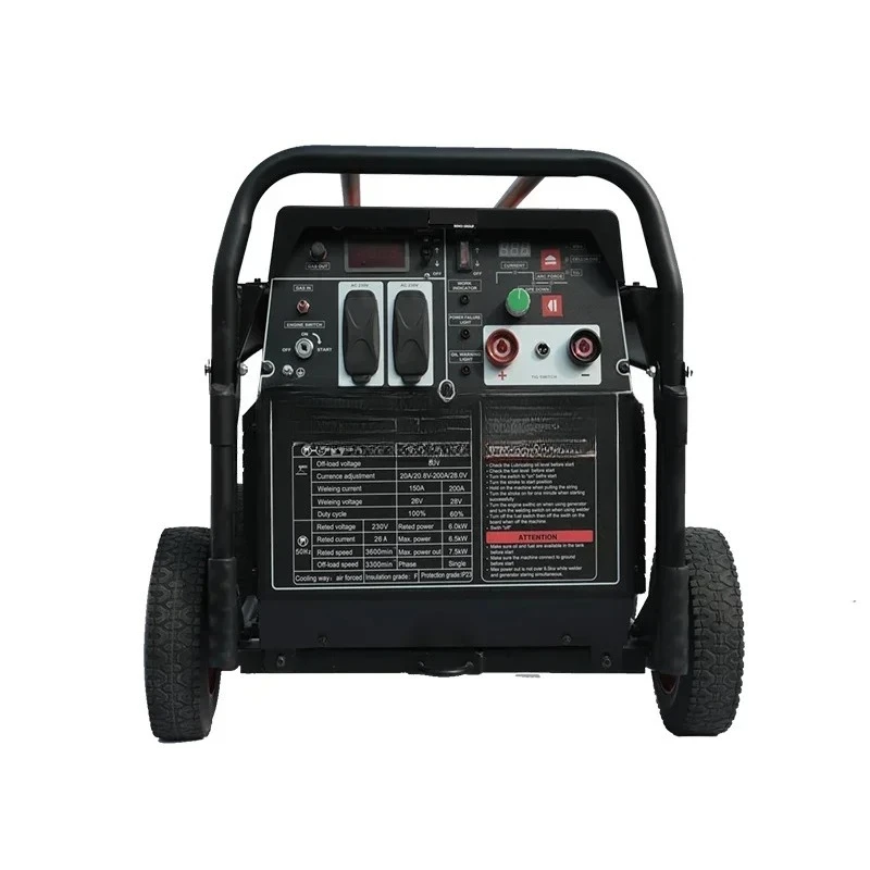 Portable 6KW Inverter Generator Welder Combo - Powerful Generator And Welder in One Tool for Outdoor Use