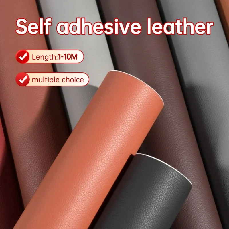 10-1 Meter LengthLeather Fabric for Car Upholstery Self Adhesive PVC Leather Repair Patch Sofa Seat Renovation DIY Leathercraft
10-1 Meter LengthLeather Fabric for Car Upholstery Self Adhesive PVC Leather Repair Patch Sofa Seat Renovation DIY Leathercraft