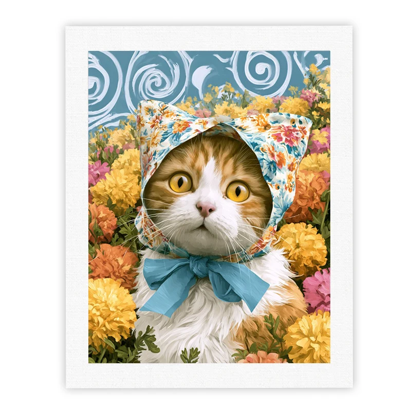 CHENISTORY Paint By Number Flowers Cat Kits For Adults Handpainted DIY Frame Picture By Number Animal Home Decor Gift
CHENISTORY Paint By Number Flowers Cat Kits For Adults Handpainted DIY Frame Picture By Number Animal Home Decor Gift