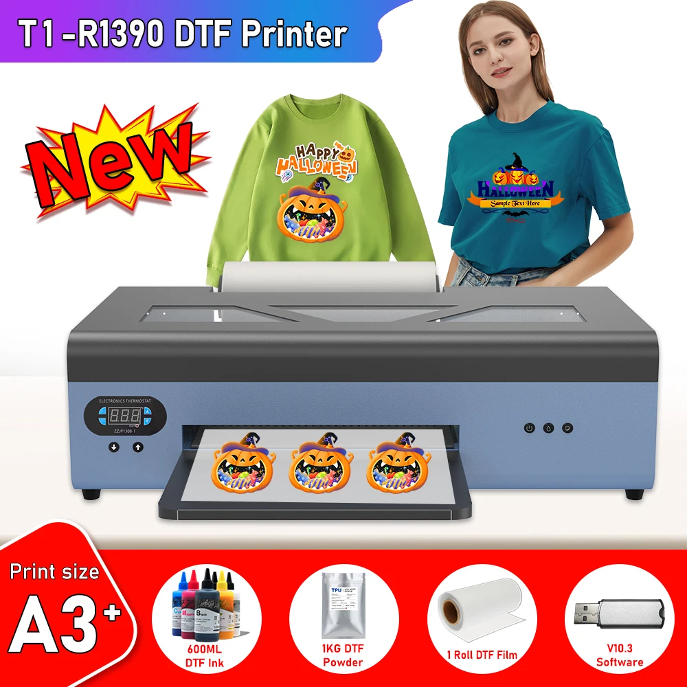 A3 DTF Printer Bundle R1390 impresora dtf a3 for Heat Transfer A3 dtf transfer industrial printer machine for t shirt clothes
A3 DTF Printer Bundle R1390 impresora dtf a3 for Heat Transfer A3 dtf transfer industrial printer machine for t shirt clothes