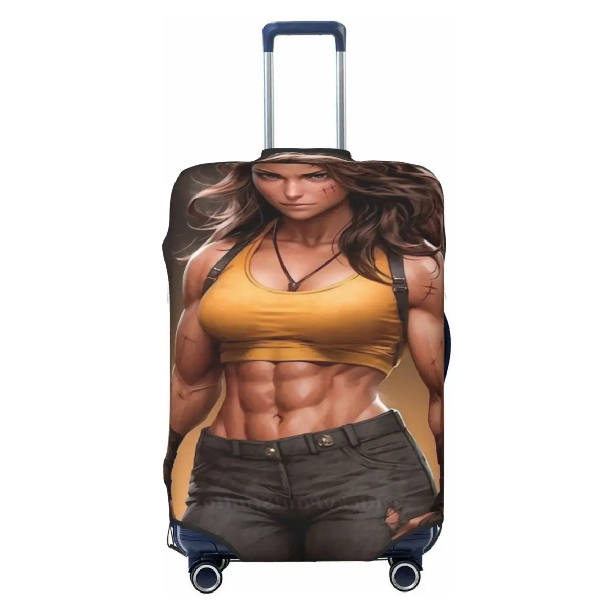 Custom Wolverine Woman Suitcase Cover Elastic Travel Luggage Covers for 18-32 inch
Custom Wolverine Woman Suitcase Cover Elastic Travel Luggage Covers for 18-32 inch