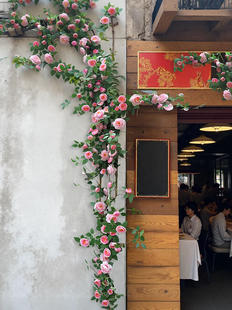 simulated rose wall decoration background flower vine Internet celebrity check-in wall fake flower window wall
simulated rose wall decoration background flower vine Internet celebrity check-in wall fake flower window wall