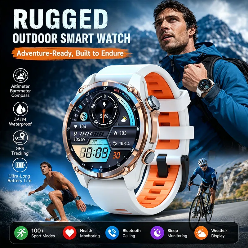 YAOCX HD350 Pro Smart Watch 3ATM GPS Waterproof 1.32 Inch AMOLED Display Compass Altimeter Barometric HD Call Sport Watch Men
YAOCX HD350 Pro Smart Watch 3ATM GPS Waterproof 1.32 Inch AMOLED Display Compass Altimeter Barometric HD Call Sport Watch Men