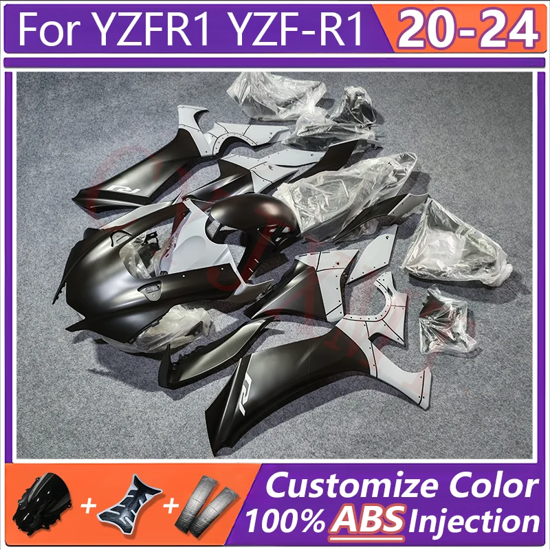 Обтекатель мотоцикла из АБС-пластика для YAMAHA YZFR1 YZF-R1 2020-2023 2024, защитные обтекатели, комплект кузова YZF R1 20-24, крышка капота кузова
Обтекатель мотоцикла из АБС-пластика для YAMAHA YZFR1 YZF-R1 2020-2023 2024, защитные обтекатели, комплект кузова YZF R1 20-24, крышка капота кузова