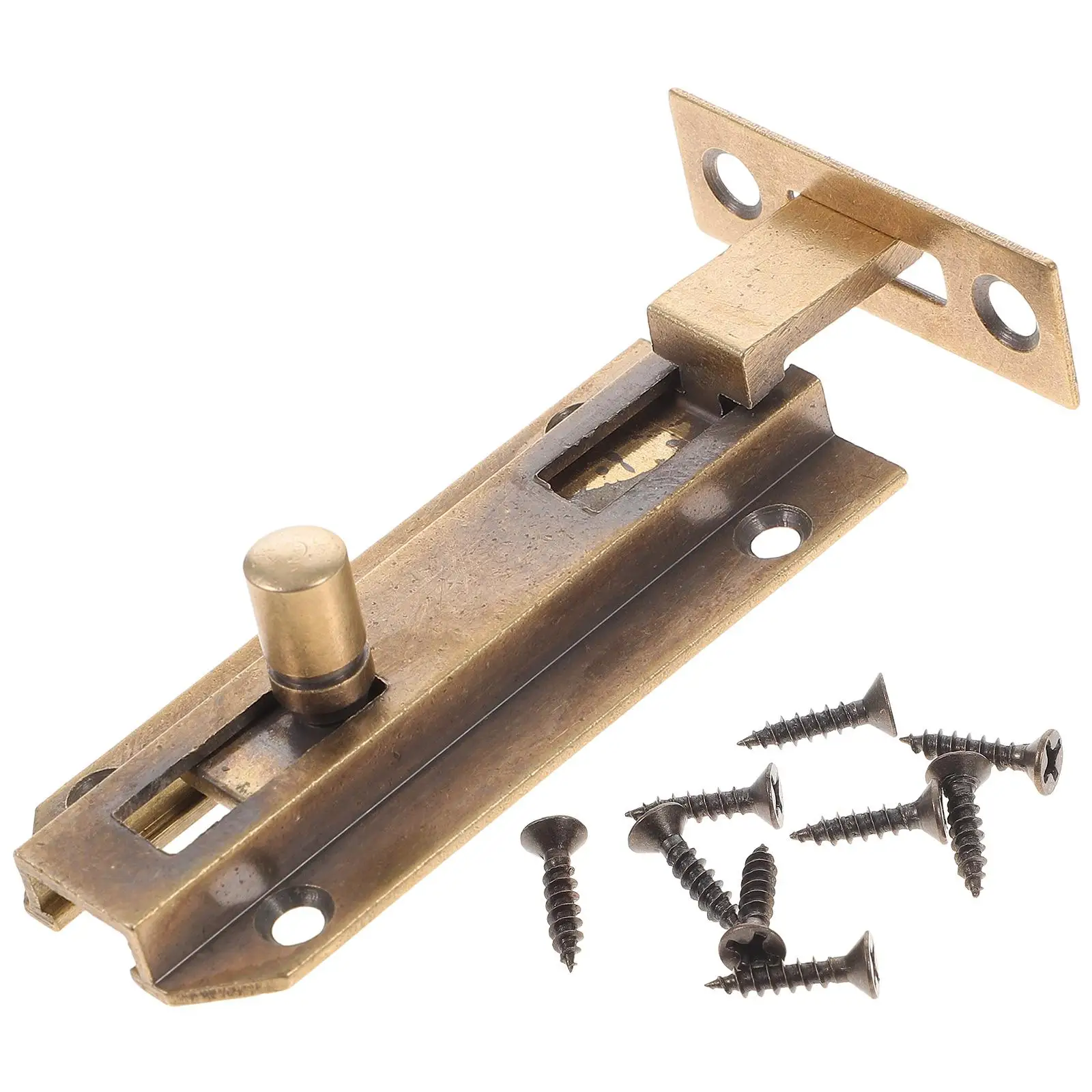 Bronze Door Bolt Flush Latch Slide Lock Solid Brass French Door Gate Hardware Anti Theft Window Furniture Smooth Edge
Bronze Door Bolt Flush Latch Slide Lock Solid Brass French Door Gate Hardware Anti Theft Window Furniture Smooth Edge