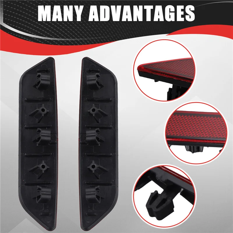 1Pair Rear Bumper Reflector Light Trim 63148084785 63148084786 For BMW 5 Series G60 2023+ Warning Lamp Plate Reflector-A28K
1Pair Rear Bumper Reflector Light Trim 63148084785 63148084786 For BMW 5 Series G60 2023+ Warning Lamp Plate Reflector-A28K