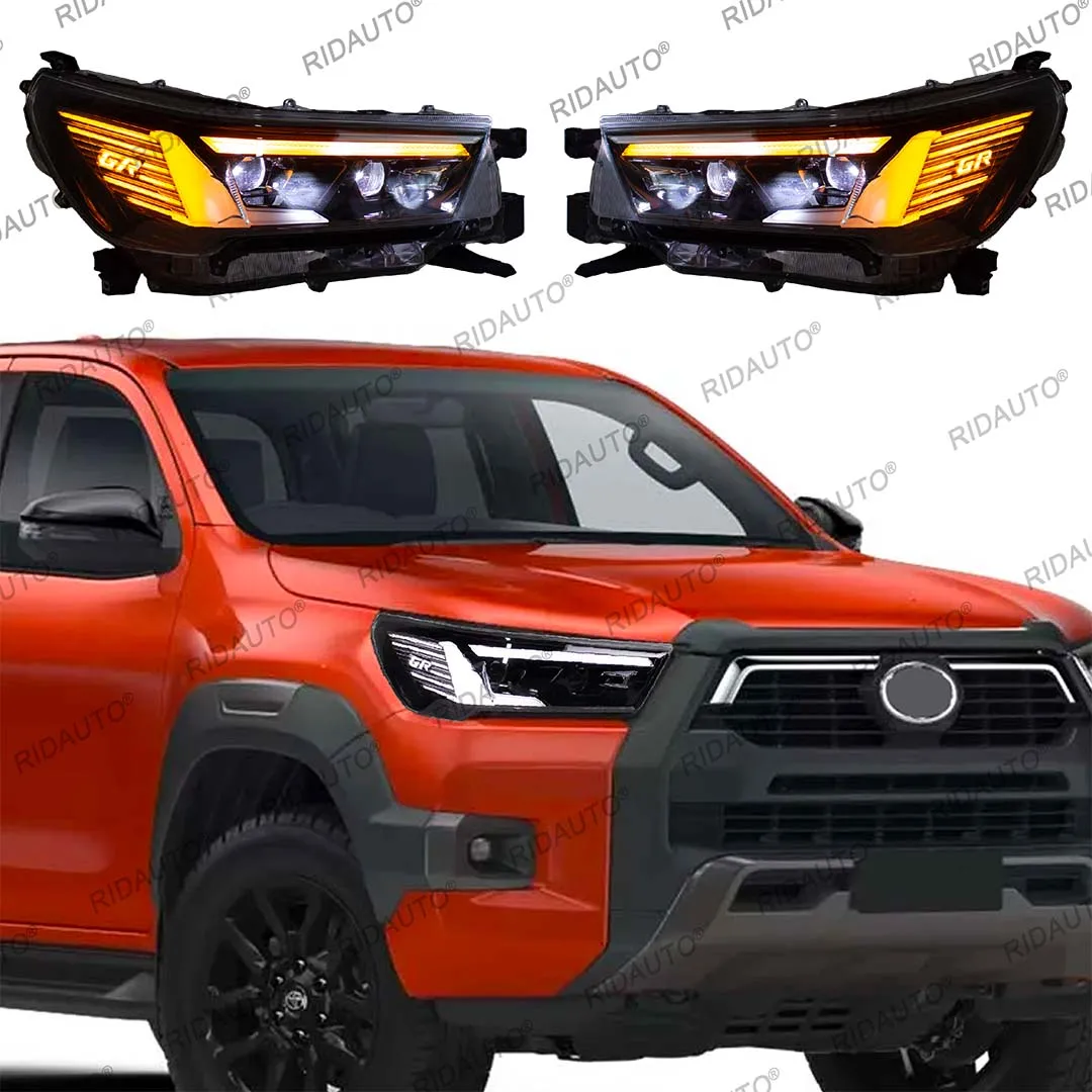 Headlamp LED Auto Head Lights Assembly Upgrade To 2026 Travo Style Headlights For Hilux 2021-2024 LHD RHD Signal Replace Lamp
Headlamp LED Auto Head Lights Assembly Upgrade To 2026 Travo Style Headlights For Hilux 2021-2024 LHD RHD Signal Replace Lamp