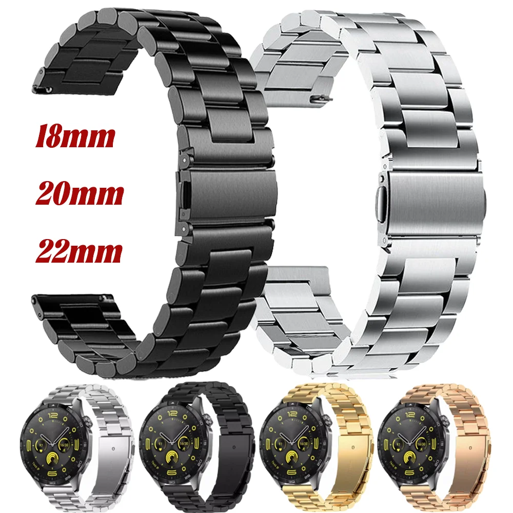 Ремешок для часов из нержавеющей стали 18 мм, 20 мм, 22 мм для Samsung Galaxy Watch 7 6 5Pro, классический металлический браслет Amazfit GTS-GTR-4-3 2e, ремешок
Ремешок для часов из нержавеющей стали 18 мм, 20 мм, 22 мм для Samsung Galaxy Watch 7 6 5Pro, классический металлический браслет Amazfit GTS-GTR-4-3 2e, ремешок