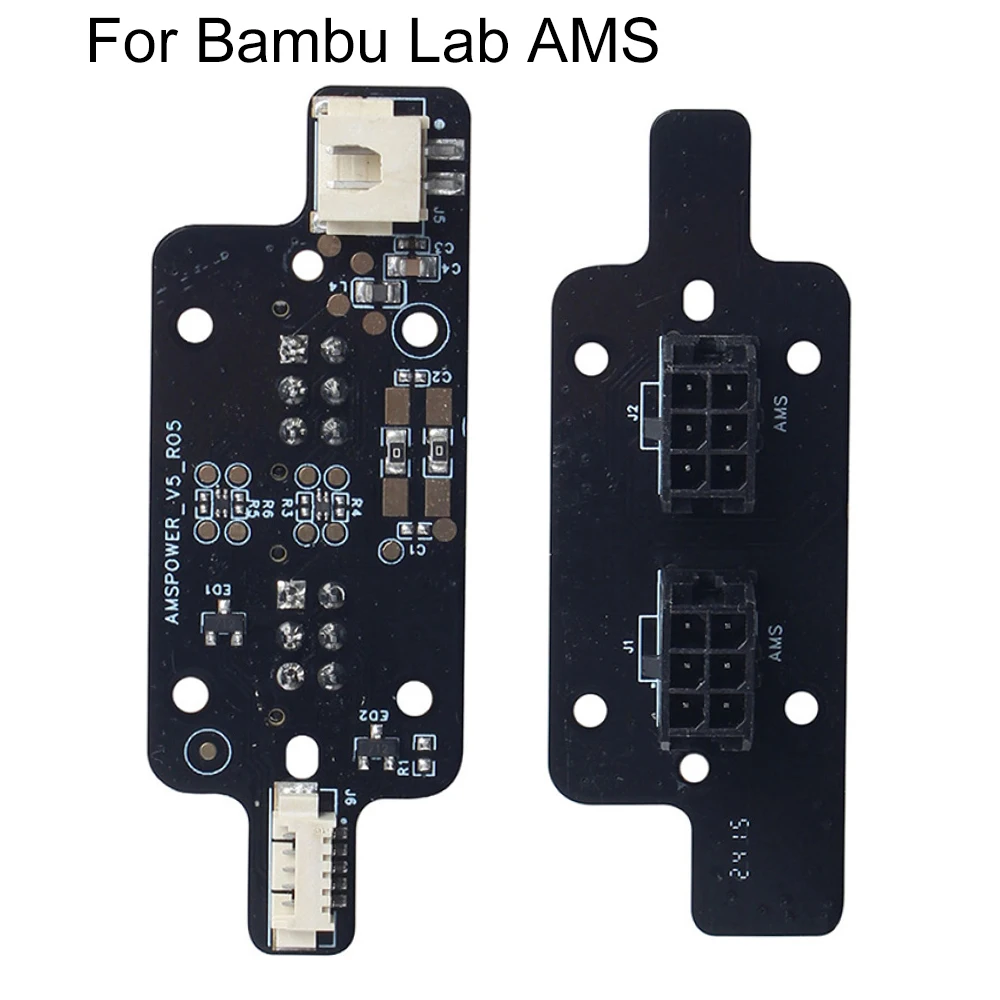 Multi-Color Power Adapter Board AMSPOWER_V5-R05 For Bambu Lab AMS Power Board Motherboard 3D Printer Accessories Parts
Multi-Color Power Adapter Board AMSPOWER_V5-R05 For Bambu Lab AMS Power Board Motherboard 3D Printer Accessories Parts