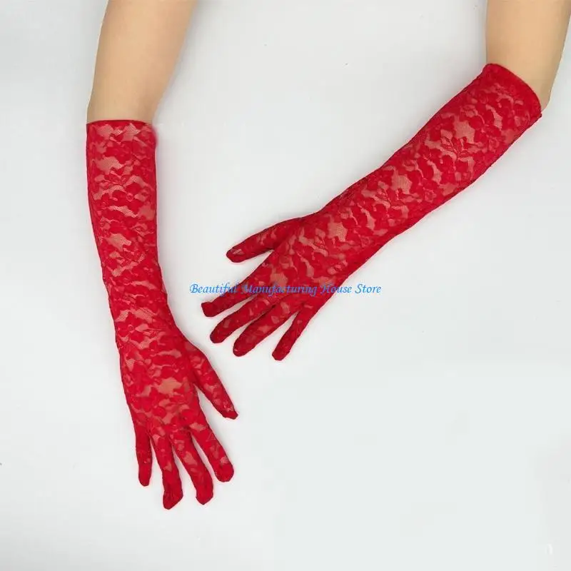 E56A Wedding Gloves for Women and Girls Full Finger White Gloves Party Supply
E56A Wedding Gloves for Women and Girls Full Finger White Gloves Party Supply