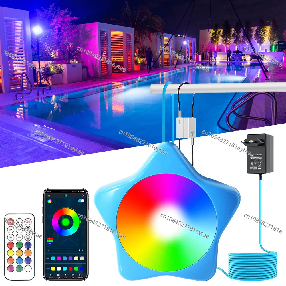 20W RGB Smart Remote Control LED Underwater Pool Light Waterproof Hanging Headlight Dimmable Colour Changing
20W RGB Smart Remote Control LED Underwater Pool Light Waterproof Hanging Headlight Dimmable Colour Changing