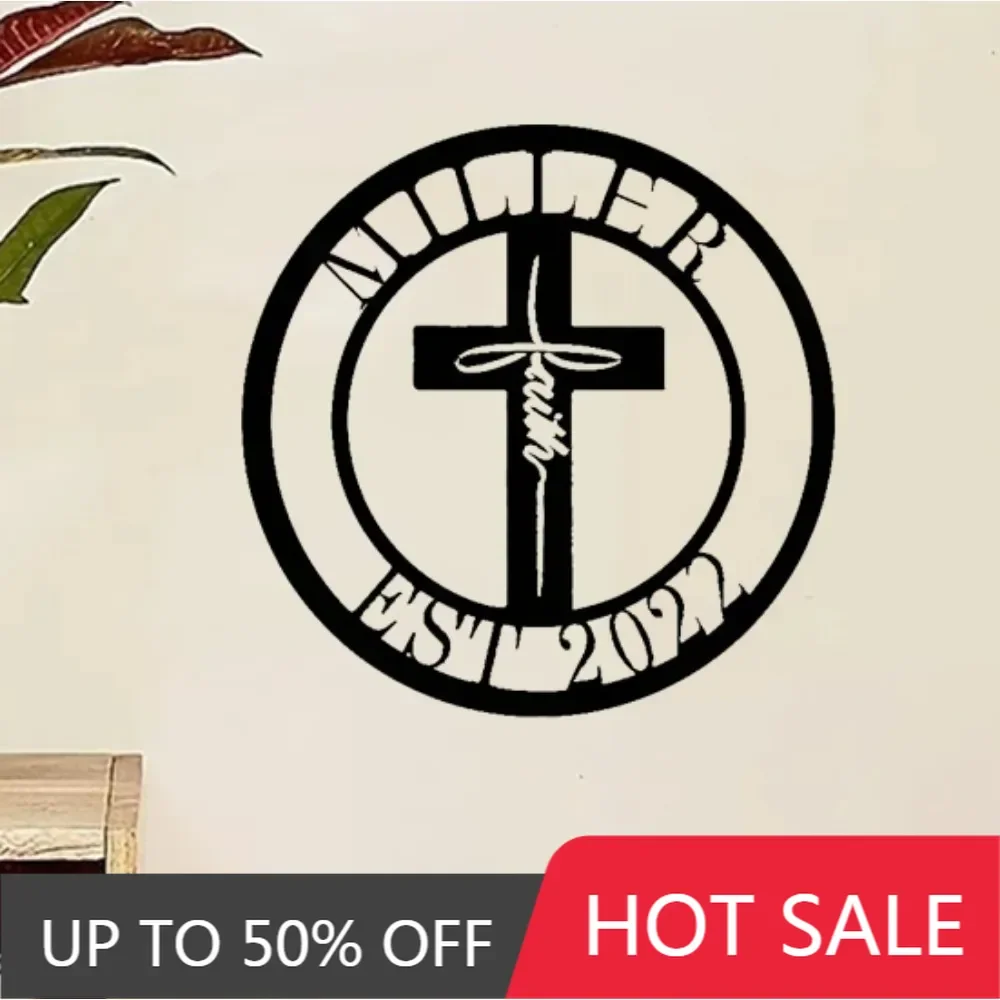 Premium Personalizable Metal Cross Sign - Ideal Wall - hanging Decor for Outdoor Home Doors Party Scenes and Valentine's Present
Premium Personalizable Metal Cross Sign - Ideal Wall - hanging Decor for Outdoor Home Doors Party Scenes and Valentine's Present