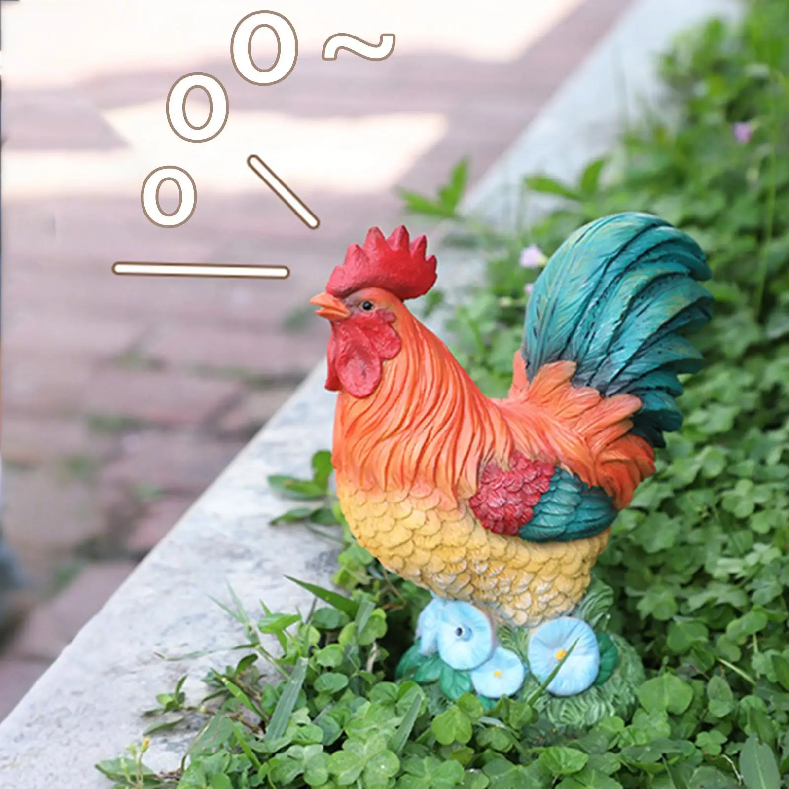 Chicken Garden Statue Farm Animal Sculpture Art Crafts Simulated Yard Display Outdoor Statue for Pathway Farm Yard Lawn Porch
Chicken Garden Statue Farm Animal Sculpture Art Crafts Simulated Yard Display Outdoor Statue for Pathway Farm Yard Lawn Porch