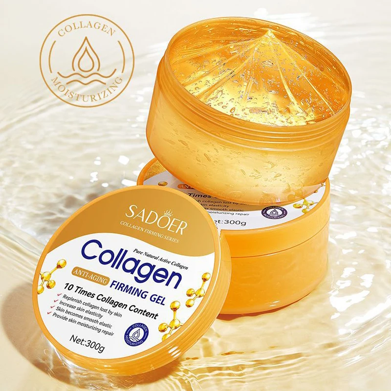 Collagen Anti-aging Firming Gel Moisturizing Repair Anti Wrinkle Lifting Face Cream Smooth Whitening Face Skin Care Gel 300ML
Collagen Anti-aging Firming Gel Moisturizing Repair Anti Wrinkle Lifting Face Cream Smooth Whitening Face Skin Care Gel 300ML