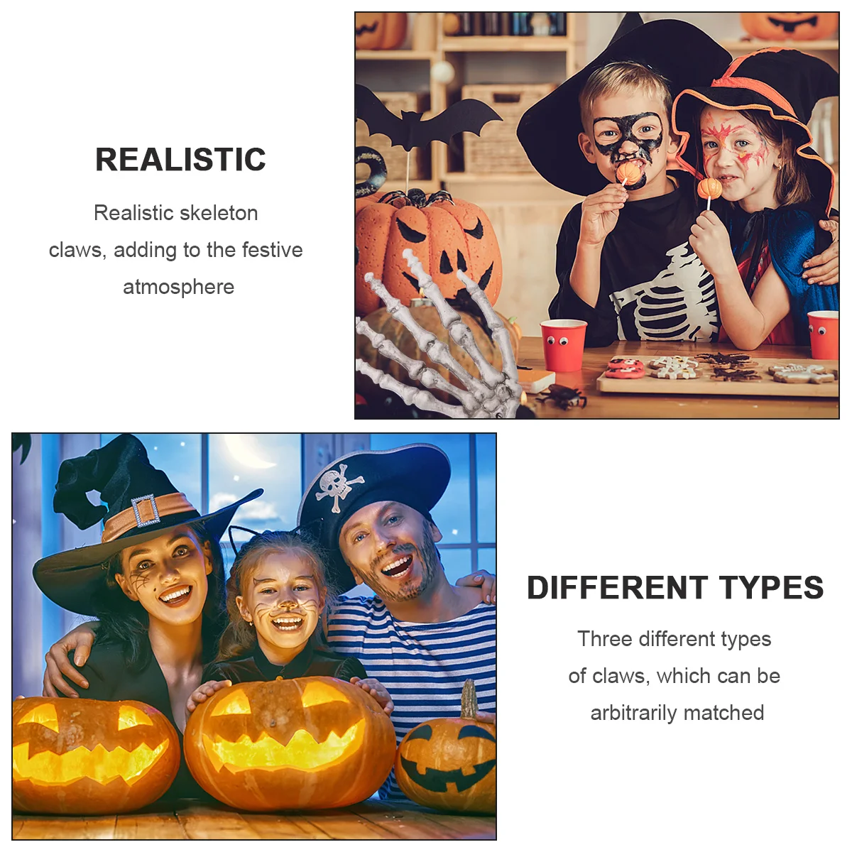 Halloween Skull Hand Adornment Horror Hand Decor For Haunted Party Scene Props Halloween Ornament
Halloween Skull Hand Adornment Horror Hand Decor For Haunted Party Scene Props Halloween Ornament