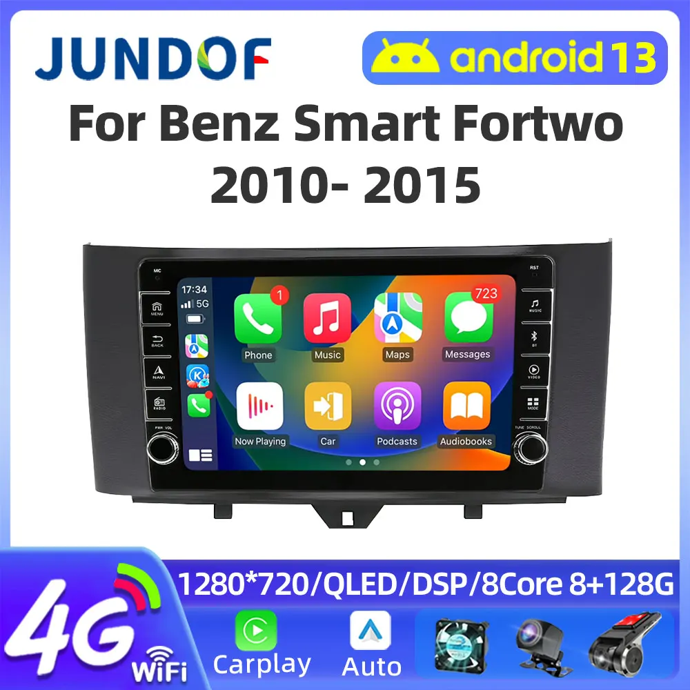 For Mercedes Benz Smart Fortwo 2011 2012 2013 2014 2015 Car Radio Android Multimedia Player Carplay Navigation GPS Auto Screen
For Mercedes Benz Smart Fortwo 2011 2012 2013 2014 2015 Car Radio Android Multimedia Player Carplay Navigation GPS Auto Screen