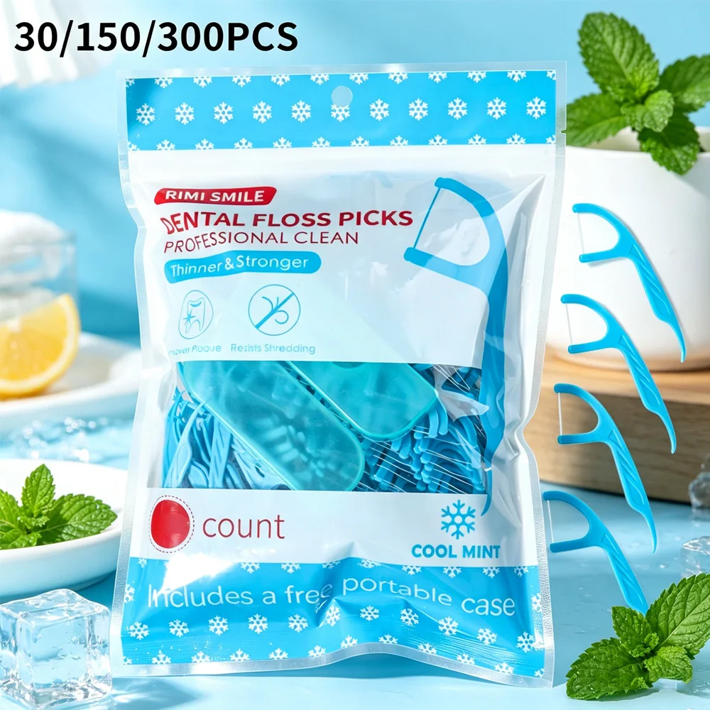 Mint Dental Floss Picks 30/150/300PCS High Strength Smooth Wide Mouth Floss Stick Deep Interdental Clean Household Oral Care Ess
Mint Dental Floss Picks 30/150/300PCS High Strength Smooth Wide Mouth Floss Stick Deep Interdental Clean Household Oral Care Ess