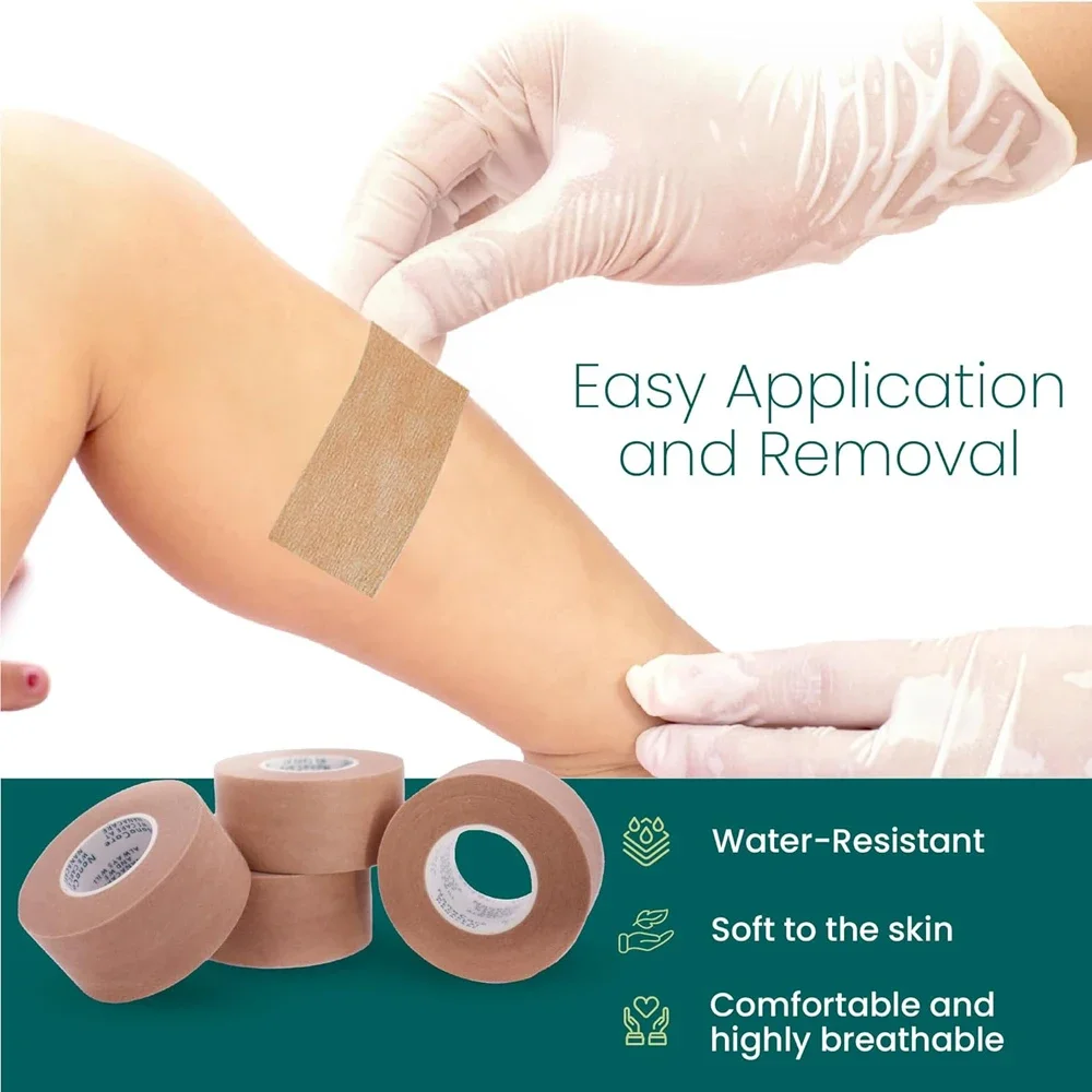 5Rolls Micropore Tape, Breathable Paper Tape , Latex-Free Paper Surgical Tape, Individually Boxed Paper Bandage Tape Rolls
5Rolls Micropore Tape, Breathable Paper Tape , Latex-Free Paper Surgical Tape, Individually Boxed Paper Bandage Tape Rolls