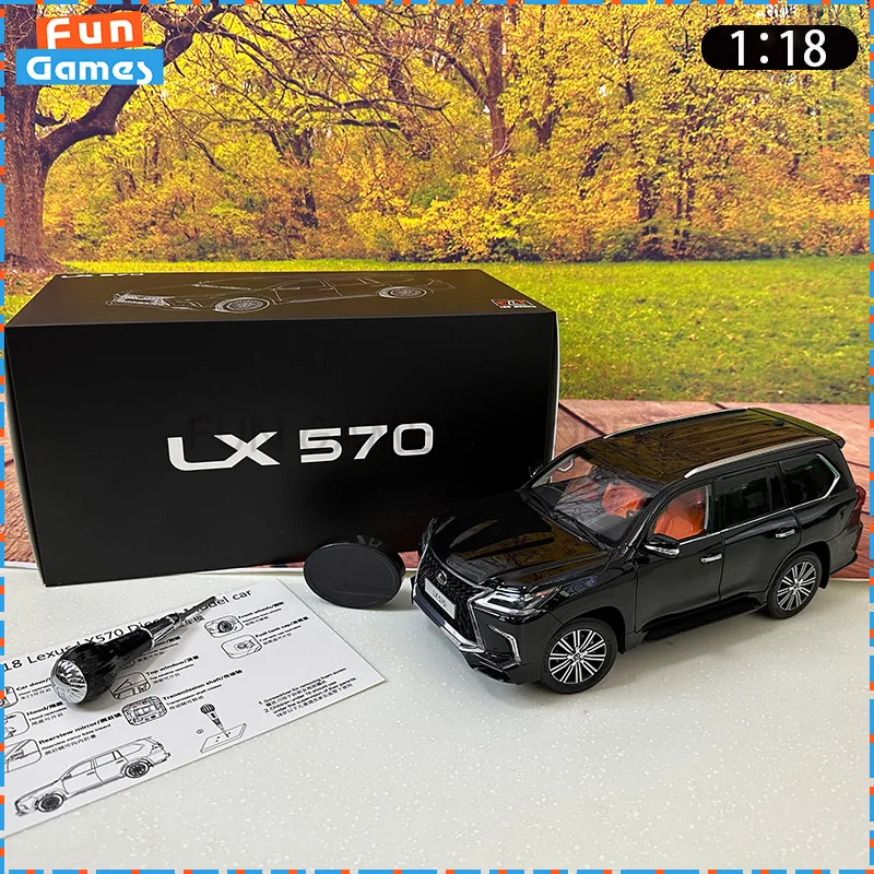 Новая модель автомобиля с ЖК-дисплеем 1/18 Lexus LX570, модель внедорожника, модель автомобиля из сплава, имитационная модель, литая под давлением модель, коллекционный орнамент, игрушки на заказ, подарки на день рождения 
Новая модель автомобиля с ЖК-дисплеем 1/18 Lexus LX570, модель внедорожника, модель автомобиля из сплава, имитационная модель, литая под давлением модель, коллекционный орнамент, игрушки на заказ, подарки на день рождения