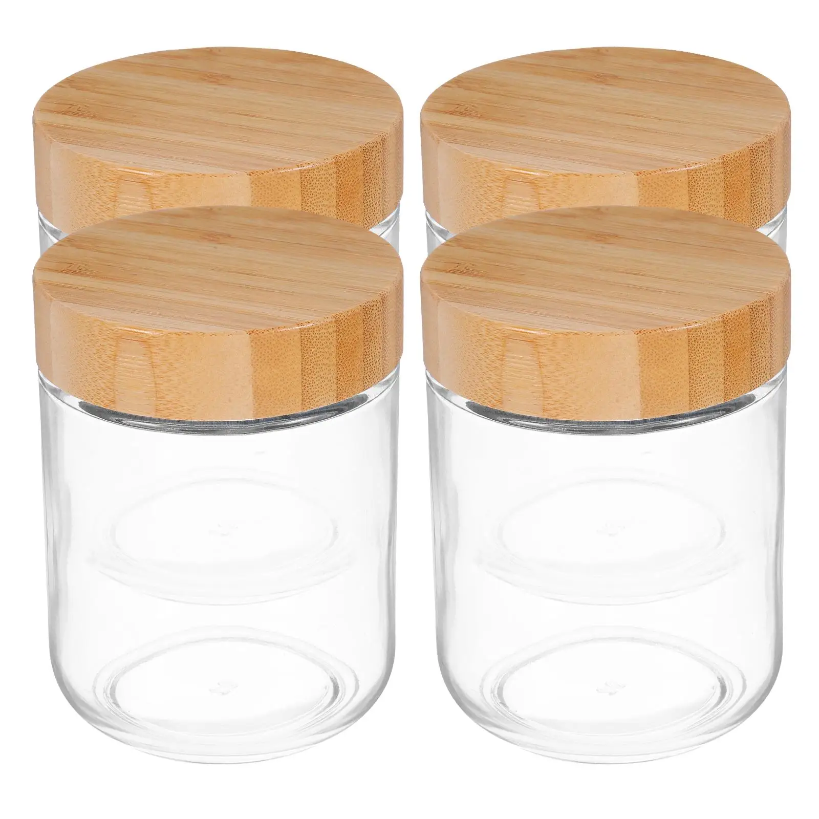 4 Pcs Glass Jar Flour Container Food Storage Containers Canisters with Airtight Lids Coffee Grounds Sealed
4 Pcs Glass Jar Flour Container Food Storage Containers Canisters with Airtight Lids Coffee Grounds Sealed