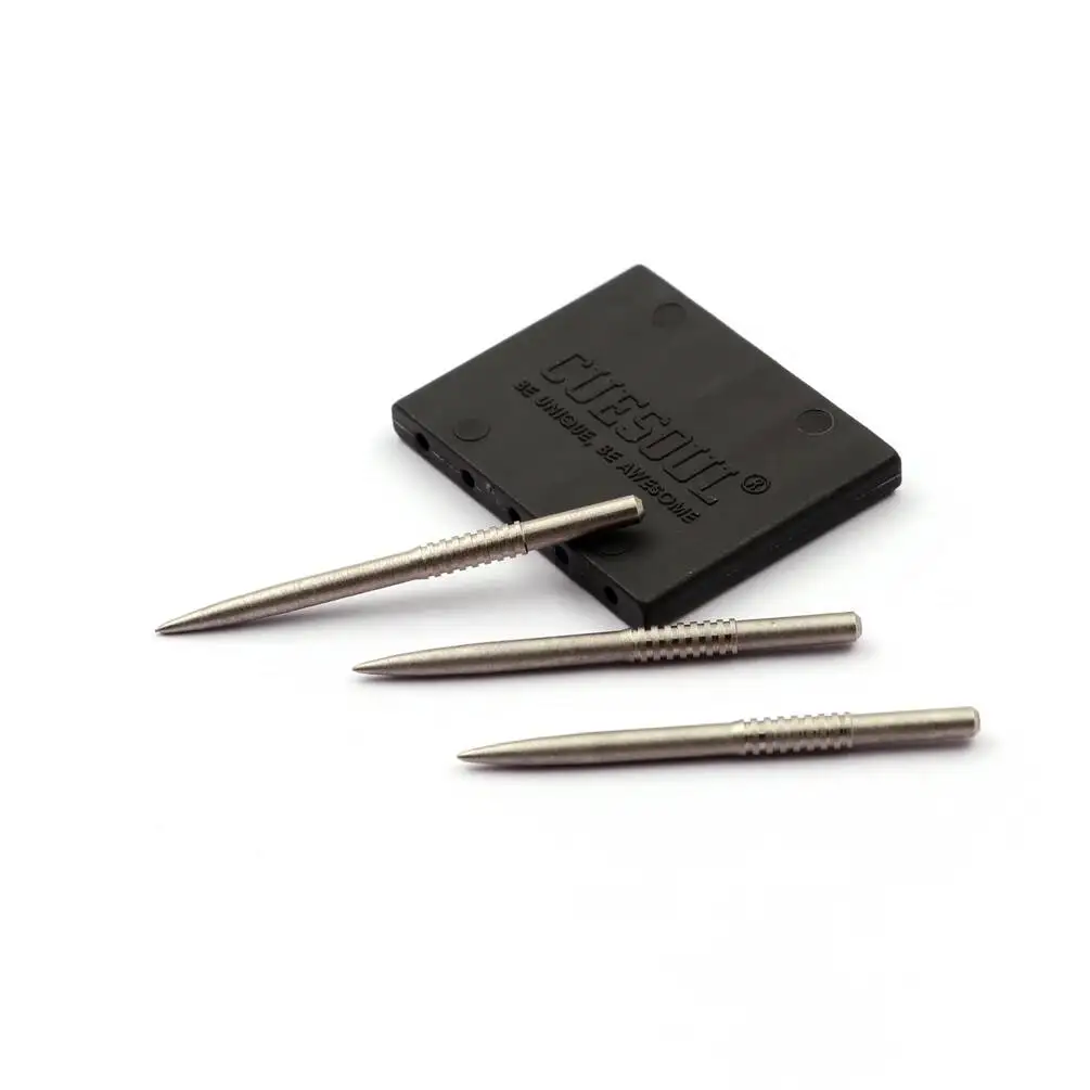CUESOUL TOUCH POINT II Replacement Dart Steel Grooved Points Steel Tips
CUESOUL TOUCH POINT II Replacement Dart Steel Grooved Points Steel Tips