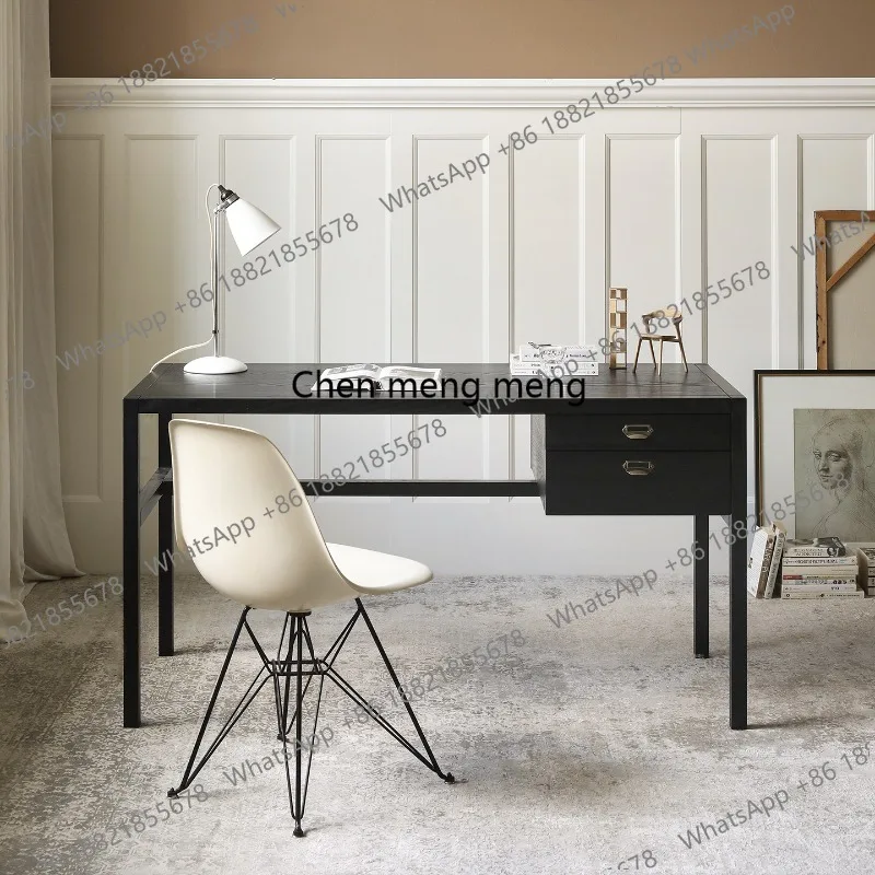 Minimalist Drawer Office Desk Space Saving Nordic Computer Storage Office Desk Standing Wooden Mesa
Minimalist Drawer Office Desk Space Saving Nordic Computer Storage Office Desk Standing Wooden Mesa