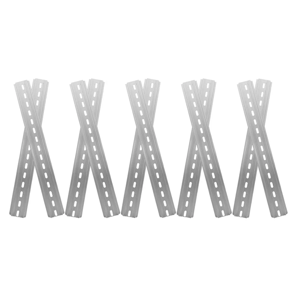 10 Pcs Guide Industry Din Rail for Electrical Component Aluminum Alloy Replacement
10 Pcs Guide Industry Din Rail for Electrical Component Aluminum Alloy Replacement
