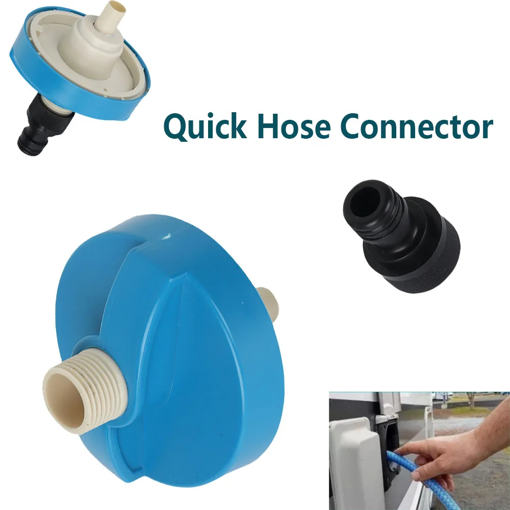 Motorhome Rheinland Water Inlet Filler Cap Quick Hose Connector Caravan Camper RV Water Tank Accessory
Motorhome Rheinland Water Inlet Filler Cap Quick Hose Connector Caravan Camper RV Water Tank Accessory