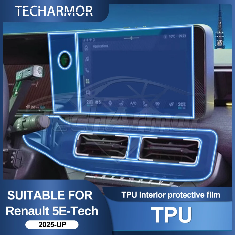 Car Interior TPU Protector Anti-scratch Film For Renault 2025 2026 Auto Protective Transparent Anti-tear Stickers Accessories
Car Interior TPU Protector Anti-scratch Film For Renault 2025 2026 Auto Protective Transparent Anti-tear Stickers Accessories