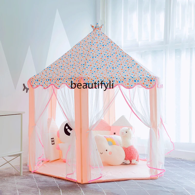 Large children's tent indoor family playhouse boys and girls hexagonal princess breathable toy house
Large children's tent indoor family playhouse boys and girls hexagonal princess breathable toy house